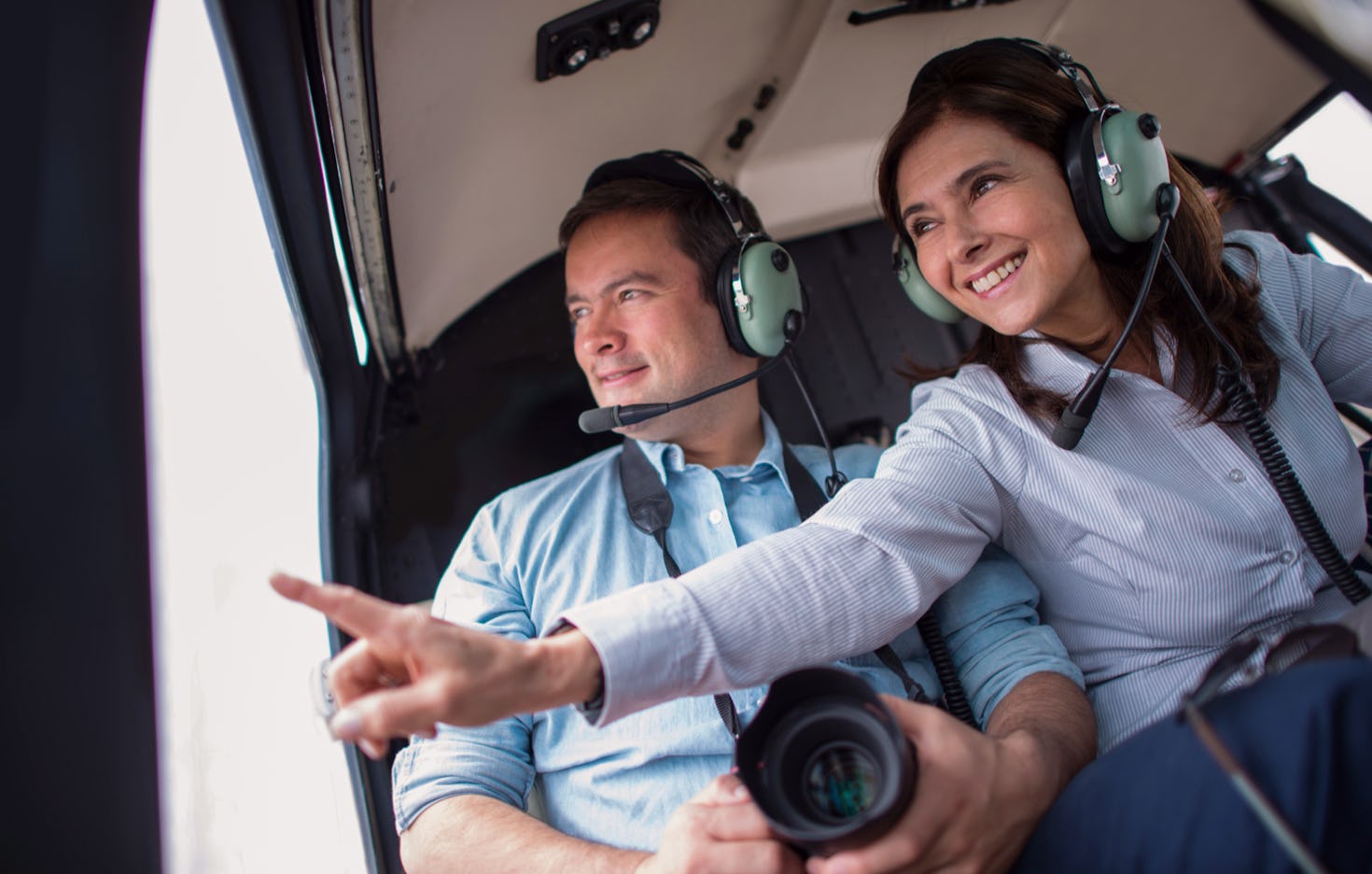 Romantik-Hubschrauber-Rundflug Chemnitz