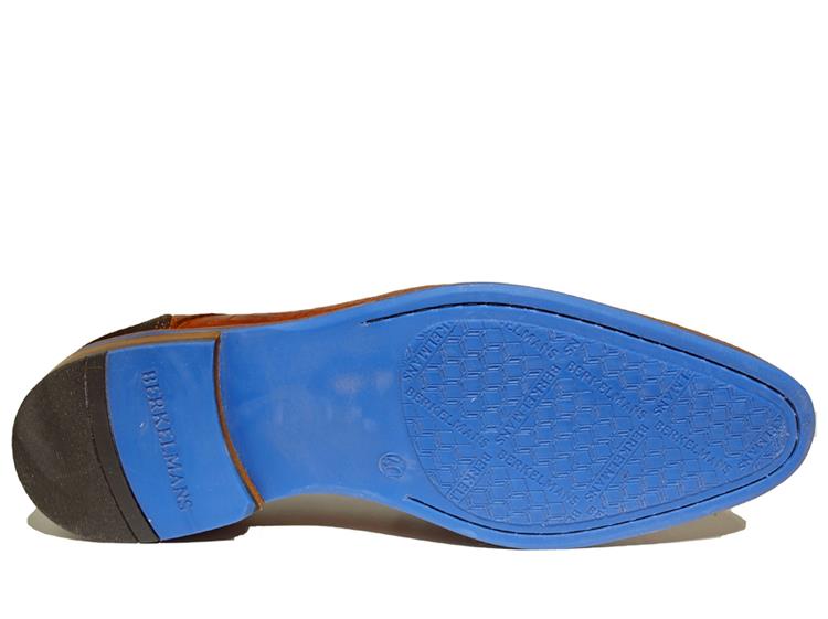 Berkelmans Oulton Cognac Braided Cognacbruin (2310050122)