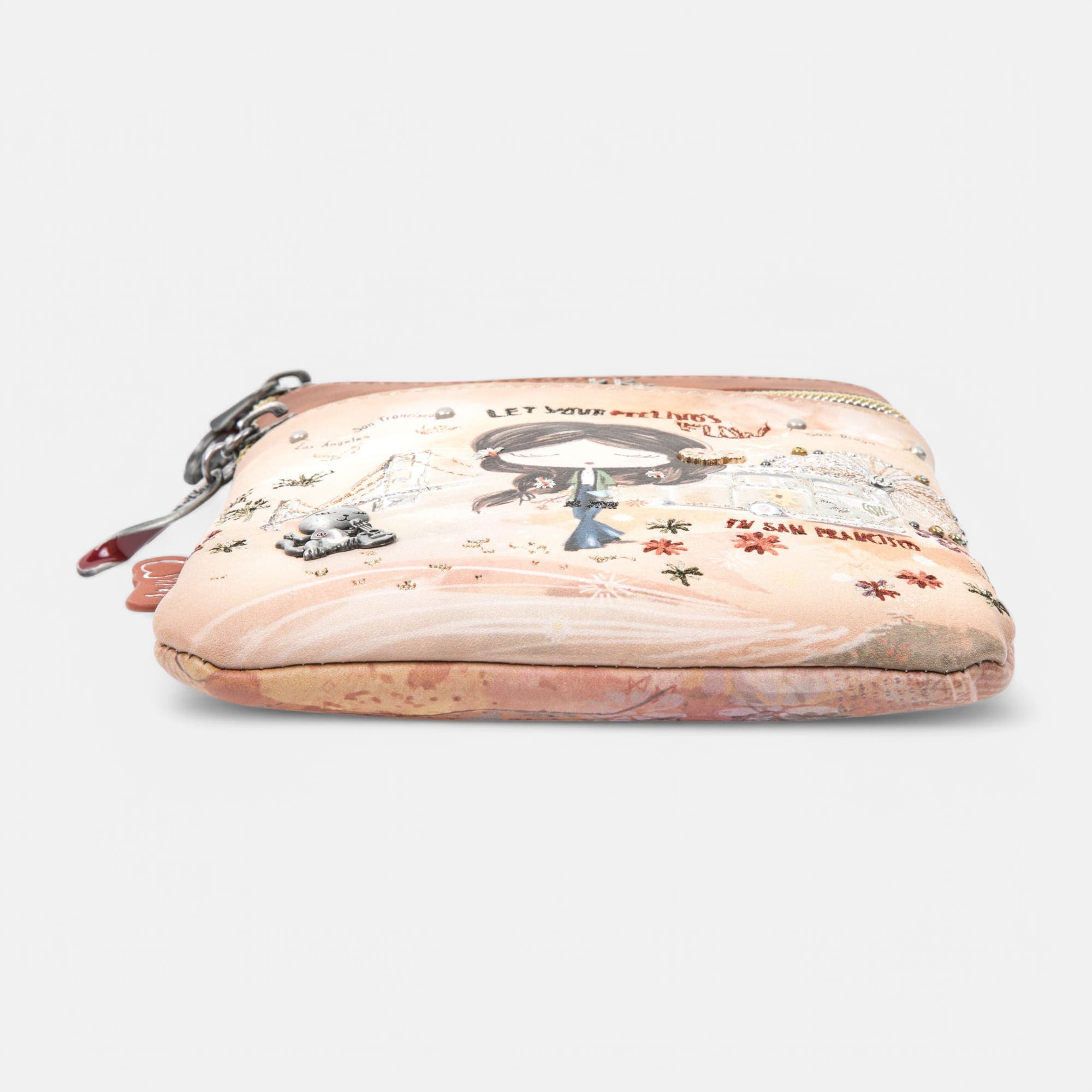 Pochette pour téléphone multicolore