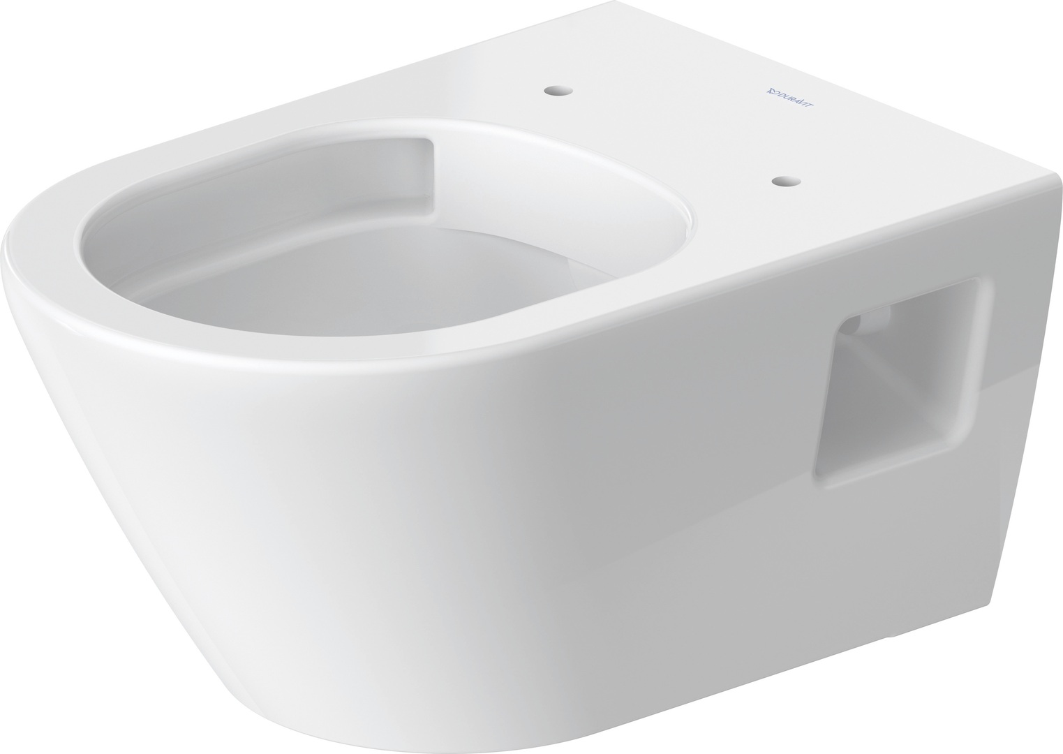 Duravit D-Neo randloos toilet wit glans