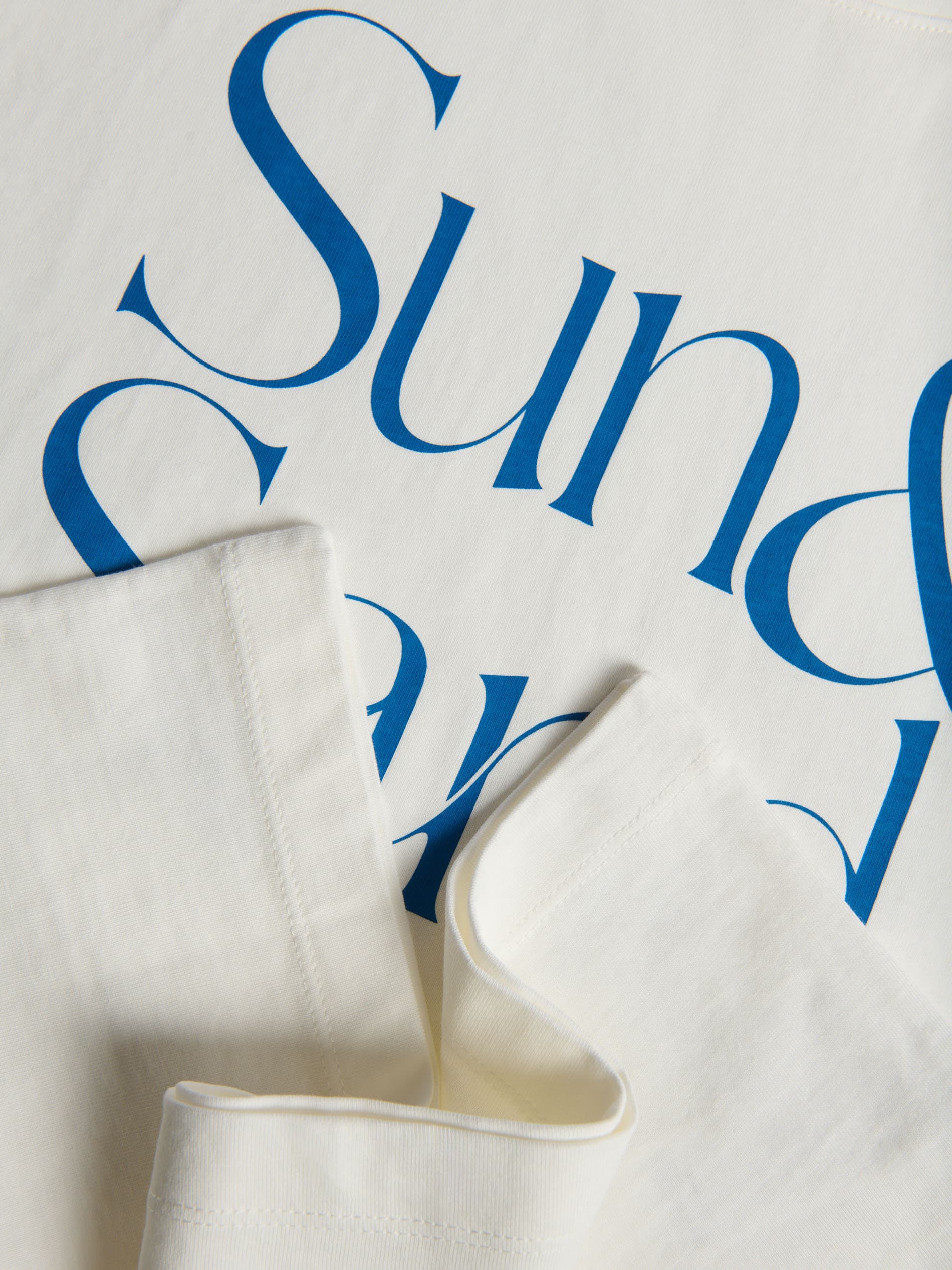 T-Shirt aus Baumwolle mit Aufdruck