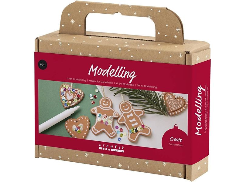 Creativ Company Bastelset Modellieren Kuchenfiguren Kreativ Set