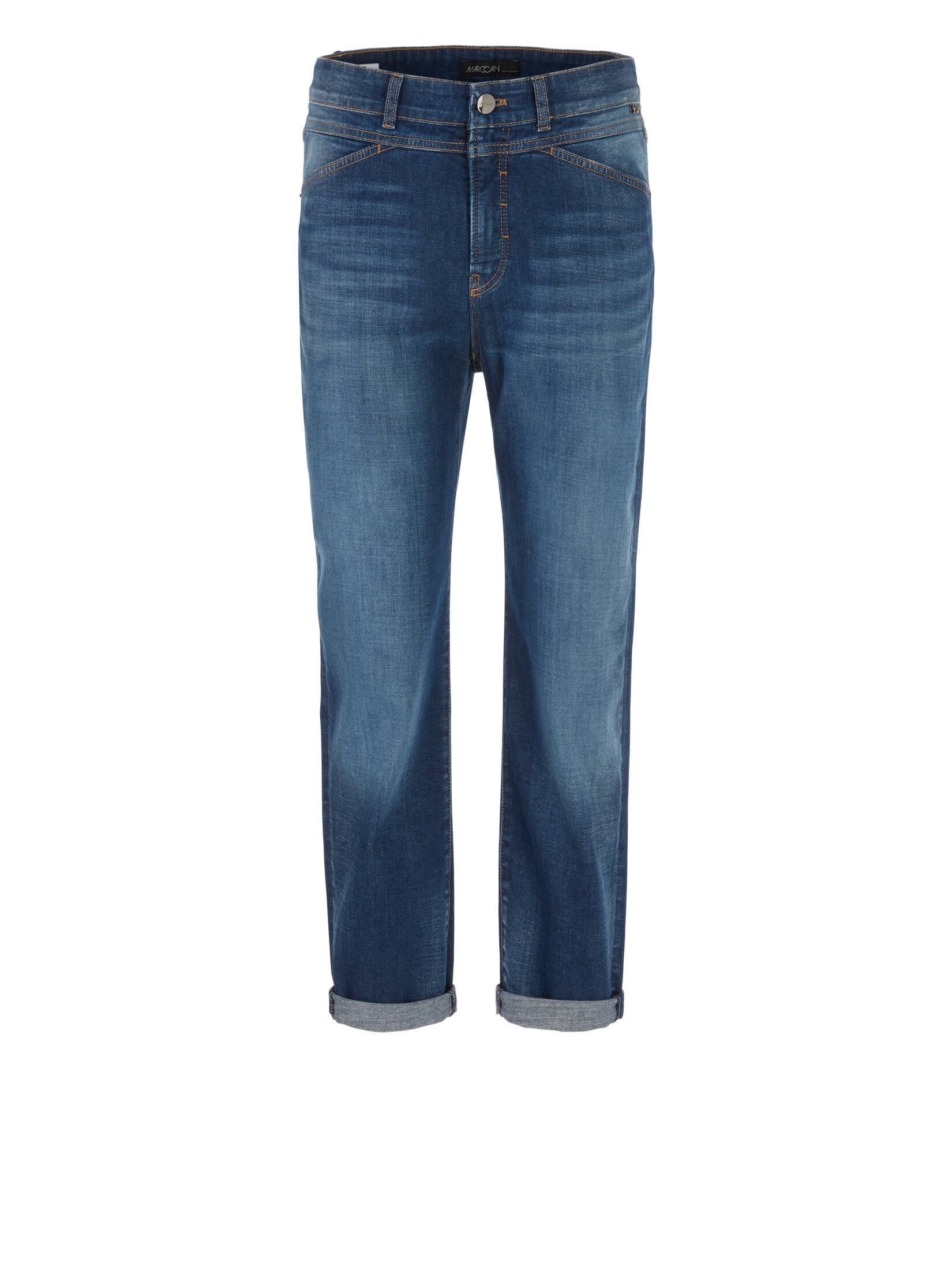 Marc Cain| Damen Jeans RIAD Relaxed Fit High Waist