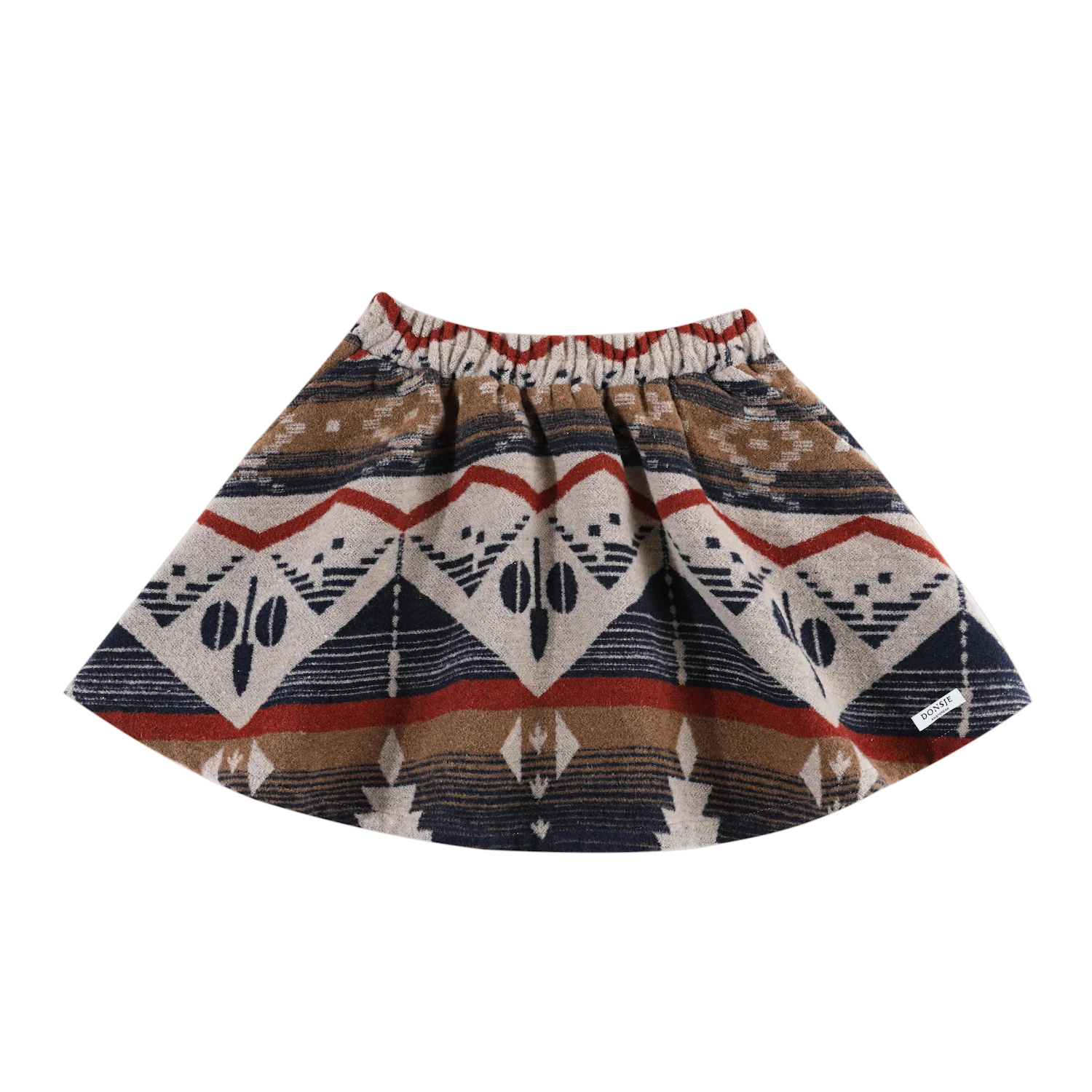 Siessie Skirt | Blue Marine Melange