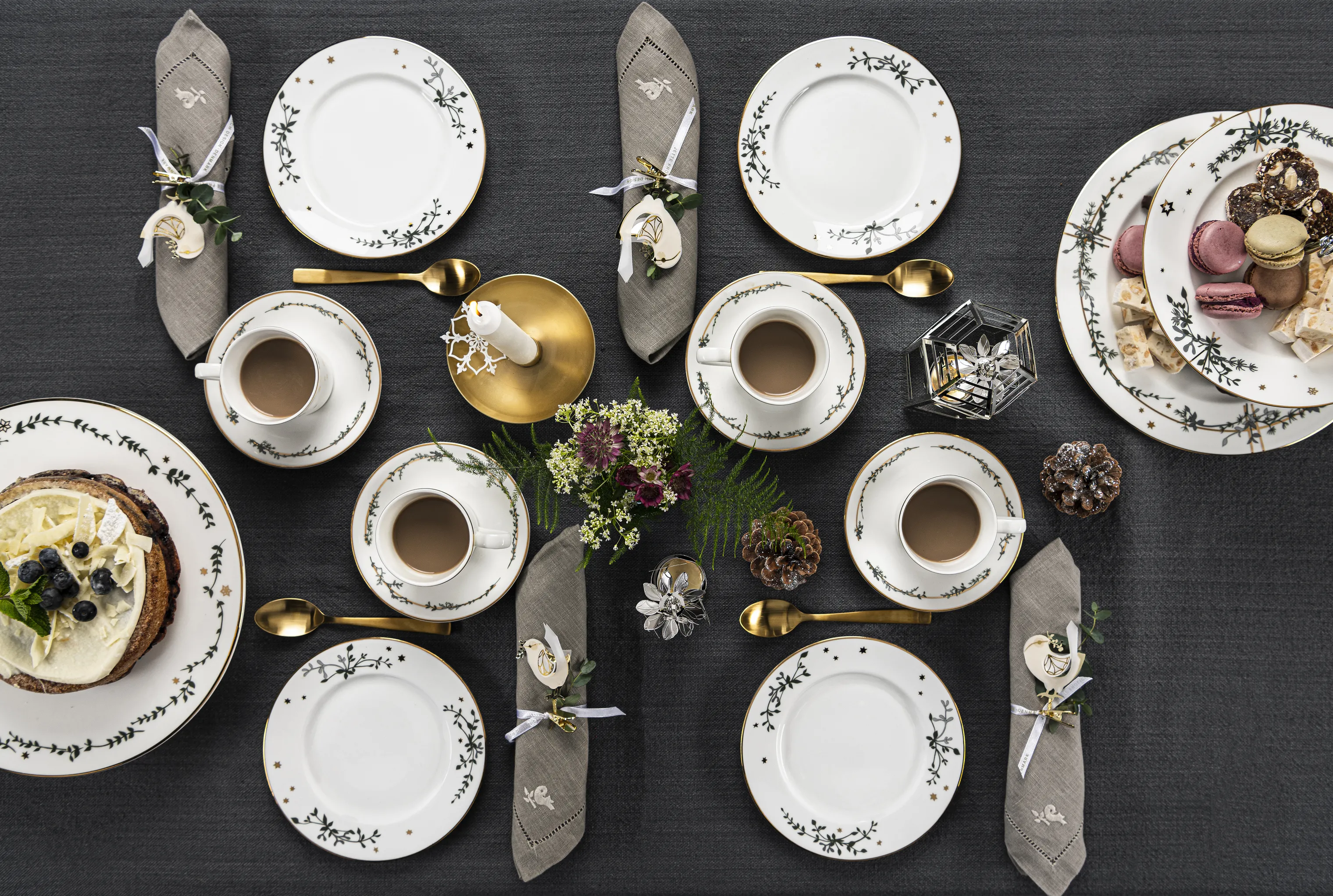 Jette Frölich Design Vinterstjerner Julekop m. underkop