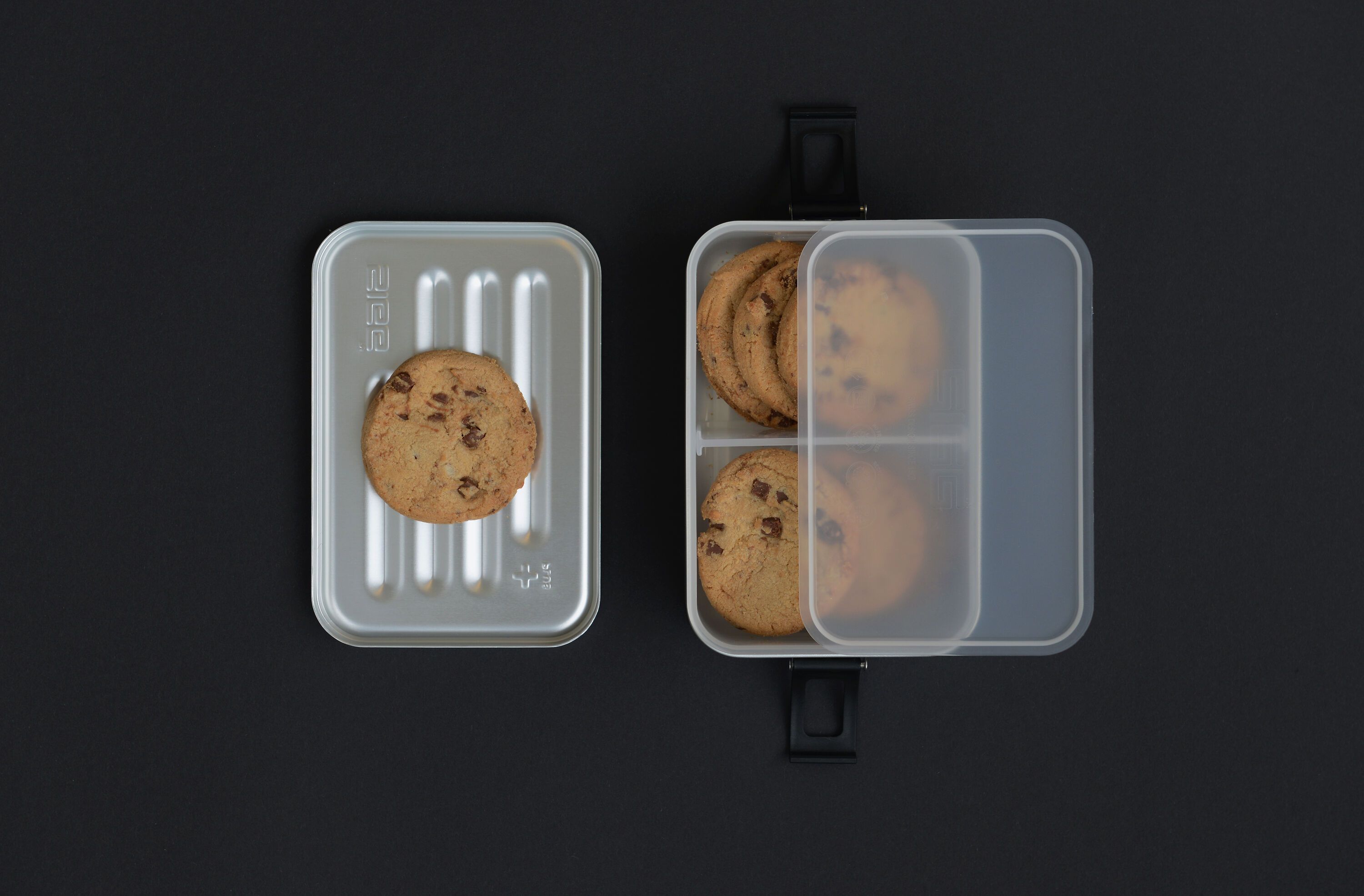 Sigg Lunchbox - Silber / B: 17.0 cm x T: 11.7 cm x H: 6.0 cm