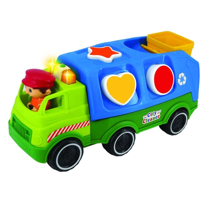 Besttoy - Müllauto mit Sortierspiel