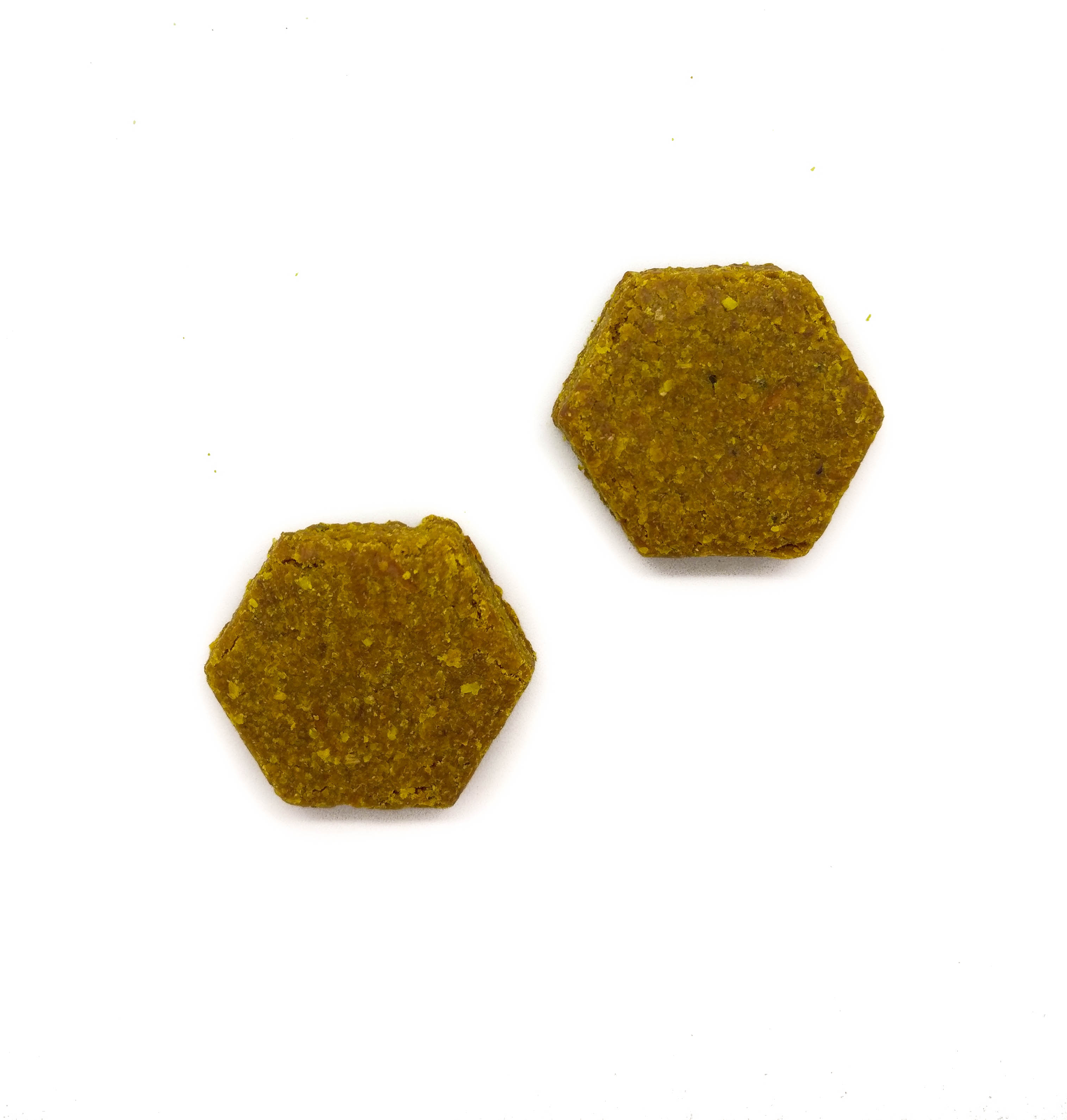 Pacote de biscoitos 100% naturais de carne bovina e vegetais - bolo de cenoura