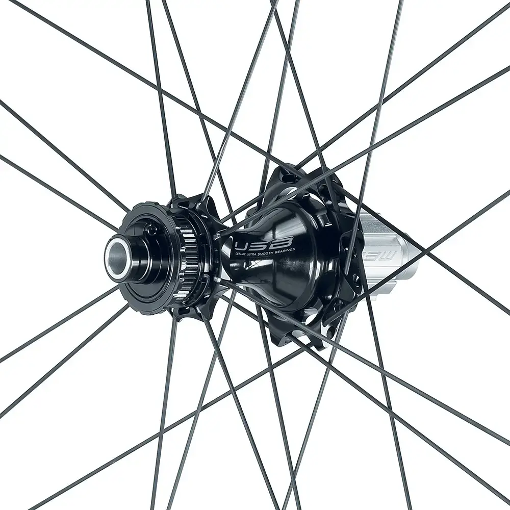 Campagnolo Bora WTO 45 Disc 2WF C23 Carbon Race Wielset Zwart