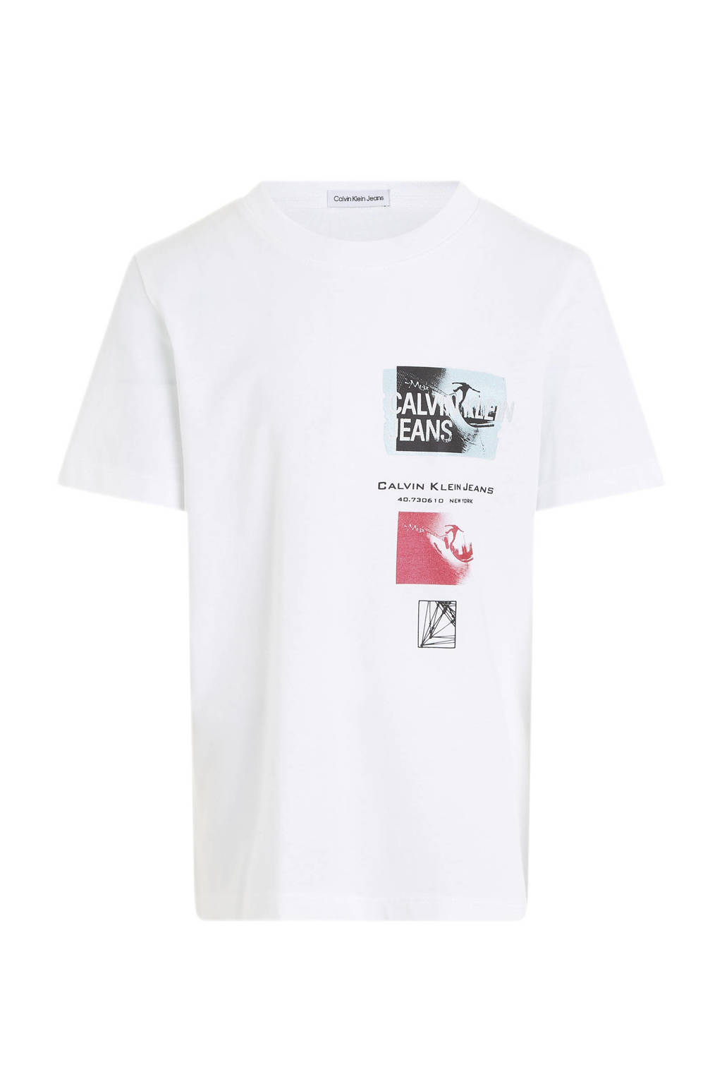 Calvin Klein T-shirt met printopdruk wit