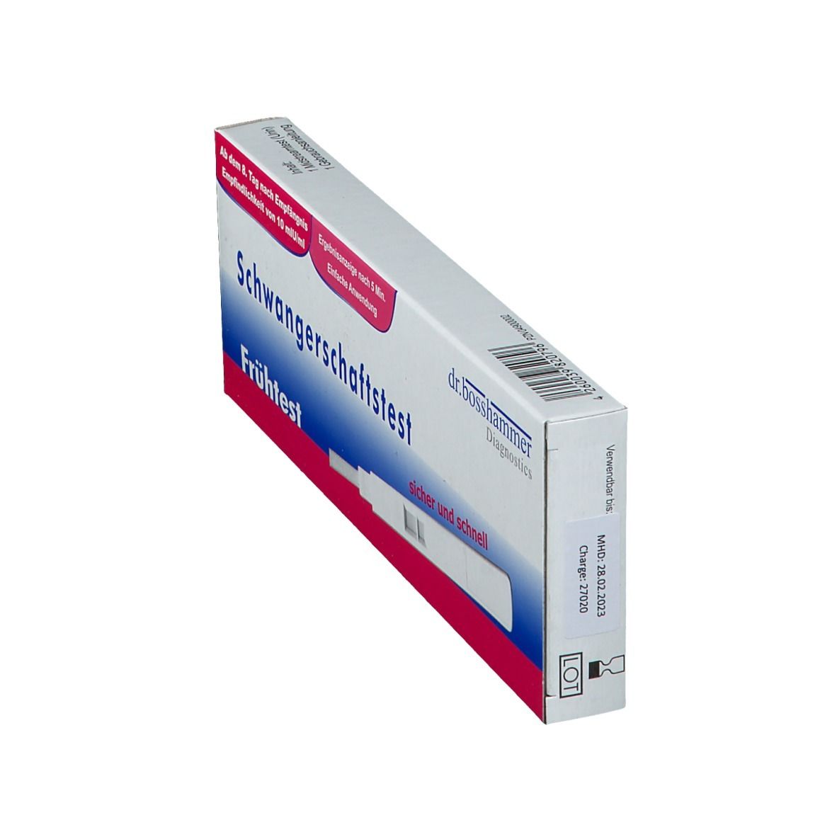 Schwangerschafts-Frühtest