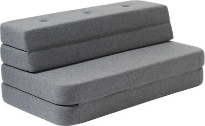 by KlipKlap 3 Fold Sofa, Mørkegrå