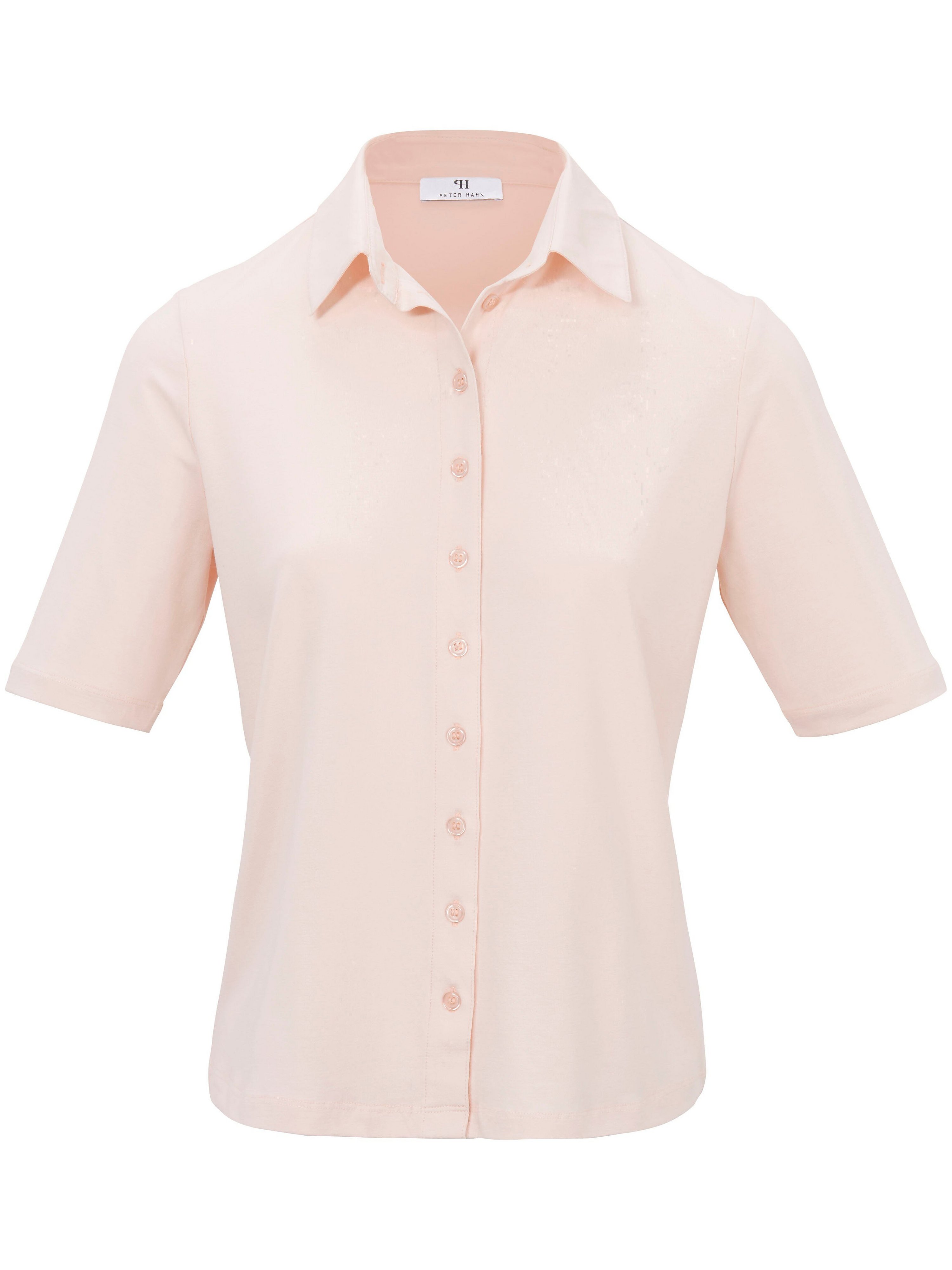 Jersey-Bluse mit 1/2-Arm