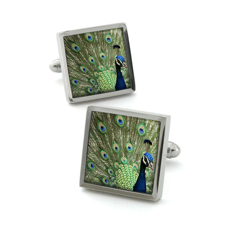 Boutons de manchette, Peacock