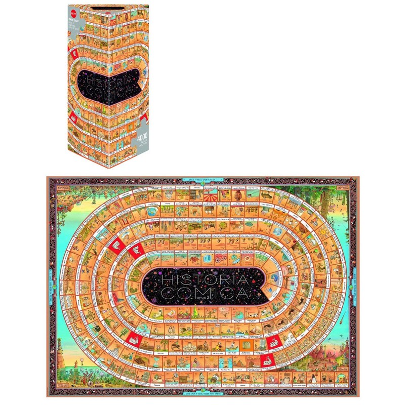 Puzzle 4000 pièces - La spirale de l'Histoire - Opus 2