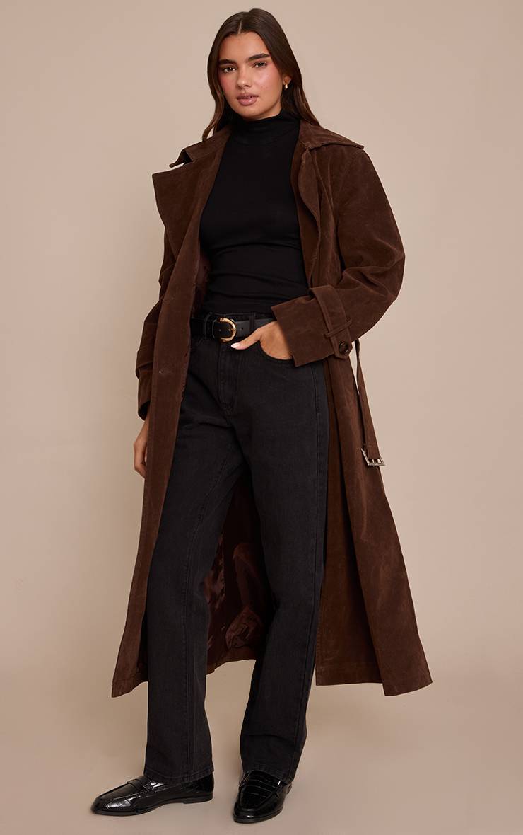 Noir Prettylittlething Jean Droit Taille Haute