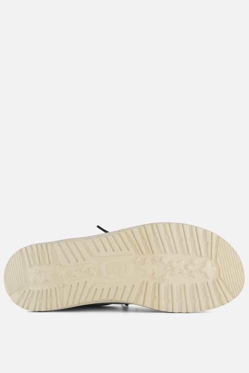 HEYDUDE Wally Coastline Jute Instappers grijs