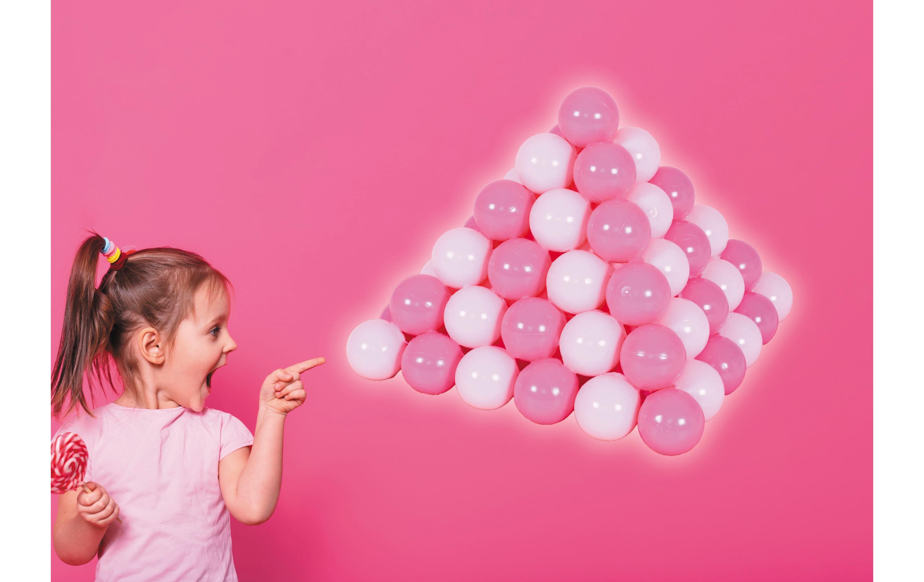 Bälle Pink 100 Stück100 Spielbälle in Pink und Rosa