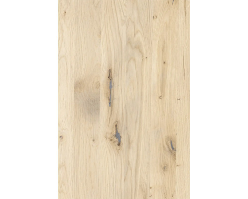 Vintage eiken gelamineerd houten paneel met doorlopende lamellen 1200x400x20 mm