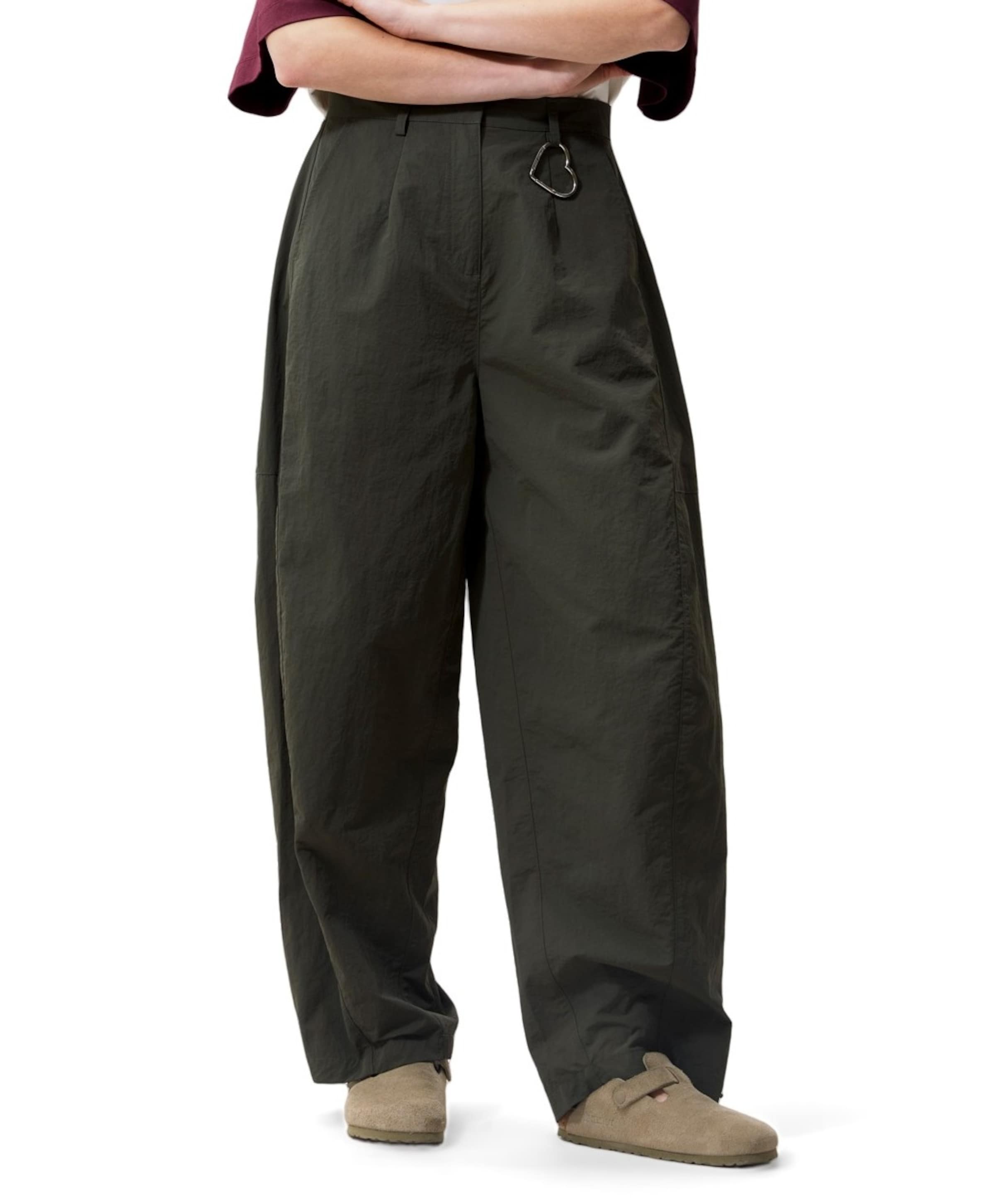 Catwalk  Junkie Barrel shaped dames broek groen