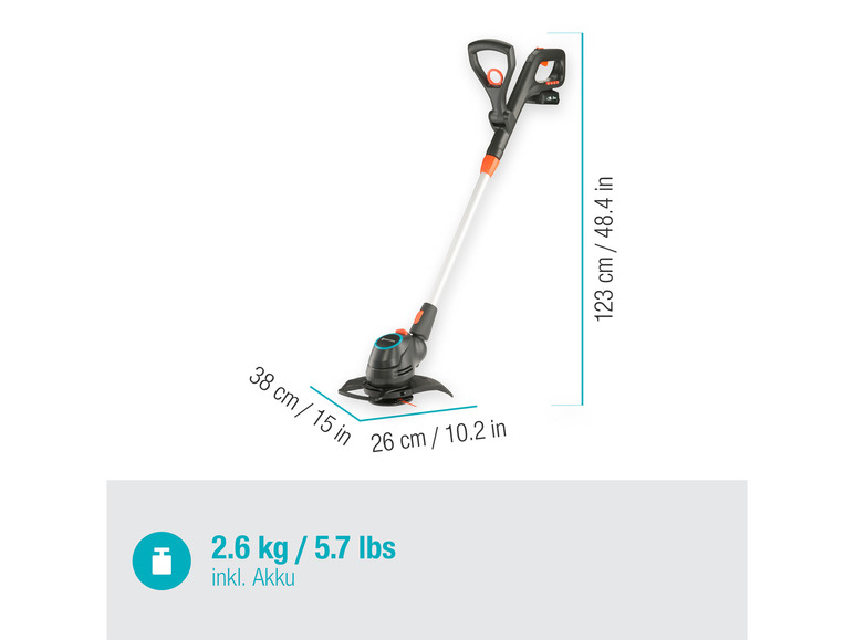 Accu-grastrimmer ComfortCut 23/18V P4A