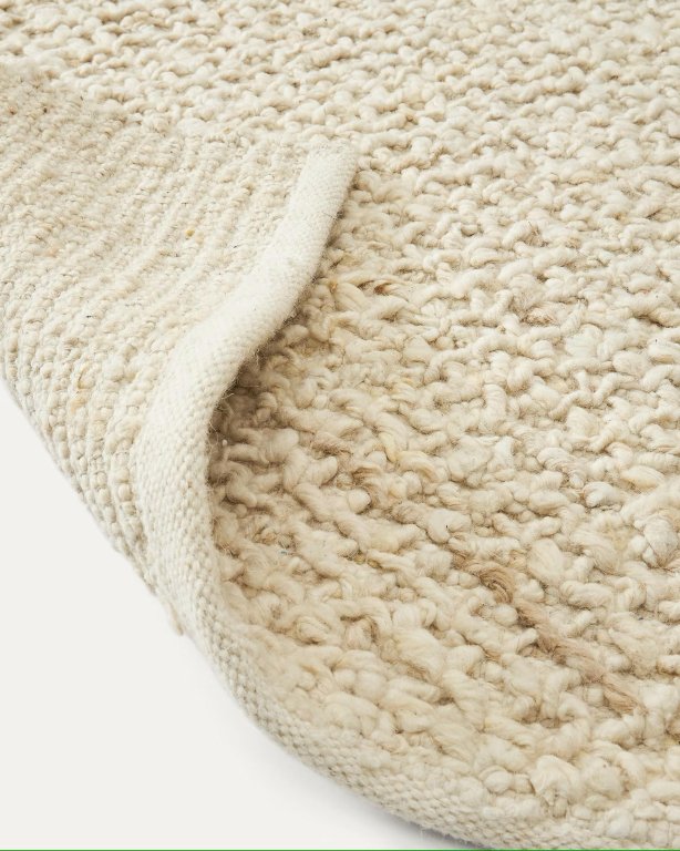 Kave Home Miray vloerkleed 230x160 wit