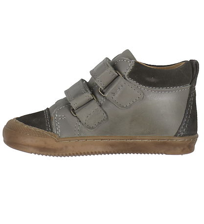 Pom Pom Schuhe - Sneakers Klettband - Dark Forest
