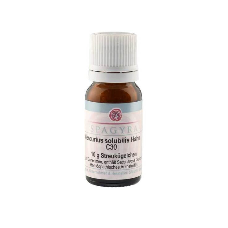 Mercurius Solubilis Hahnemanni C 30 Globuli, 10 g