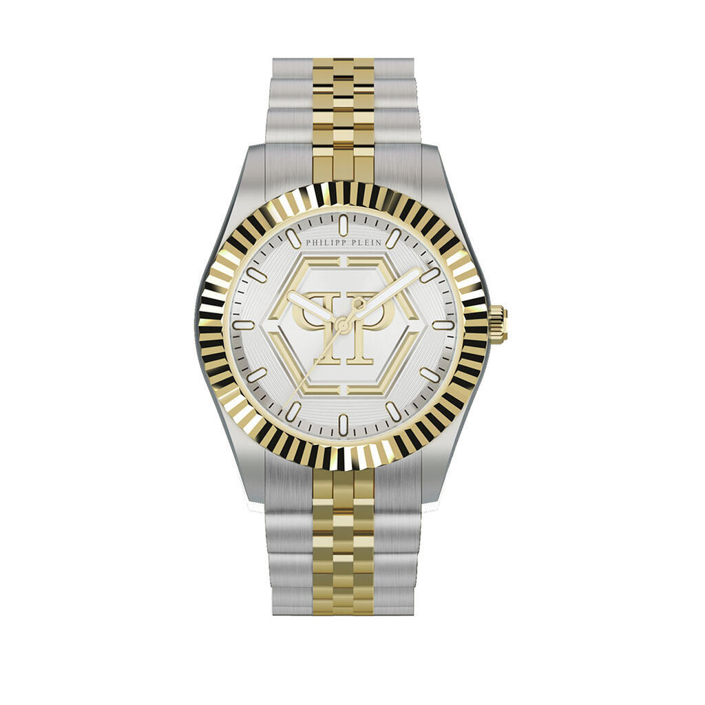 Montre Philipp Plein Date Superlative Argenté