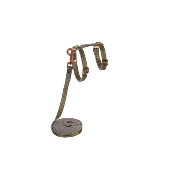 Rogz Peitoral   Trela Urbancat Control Verde S