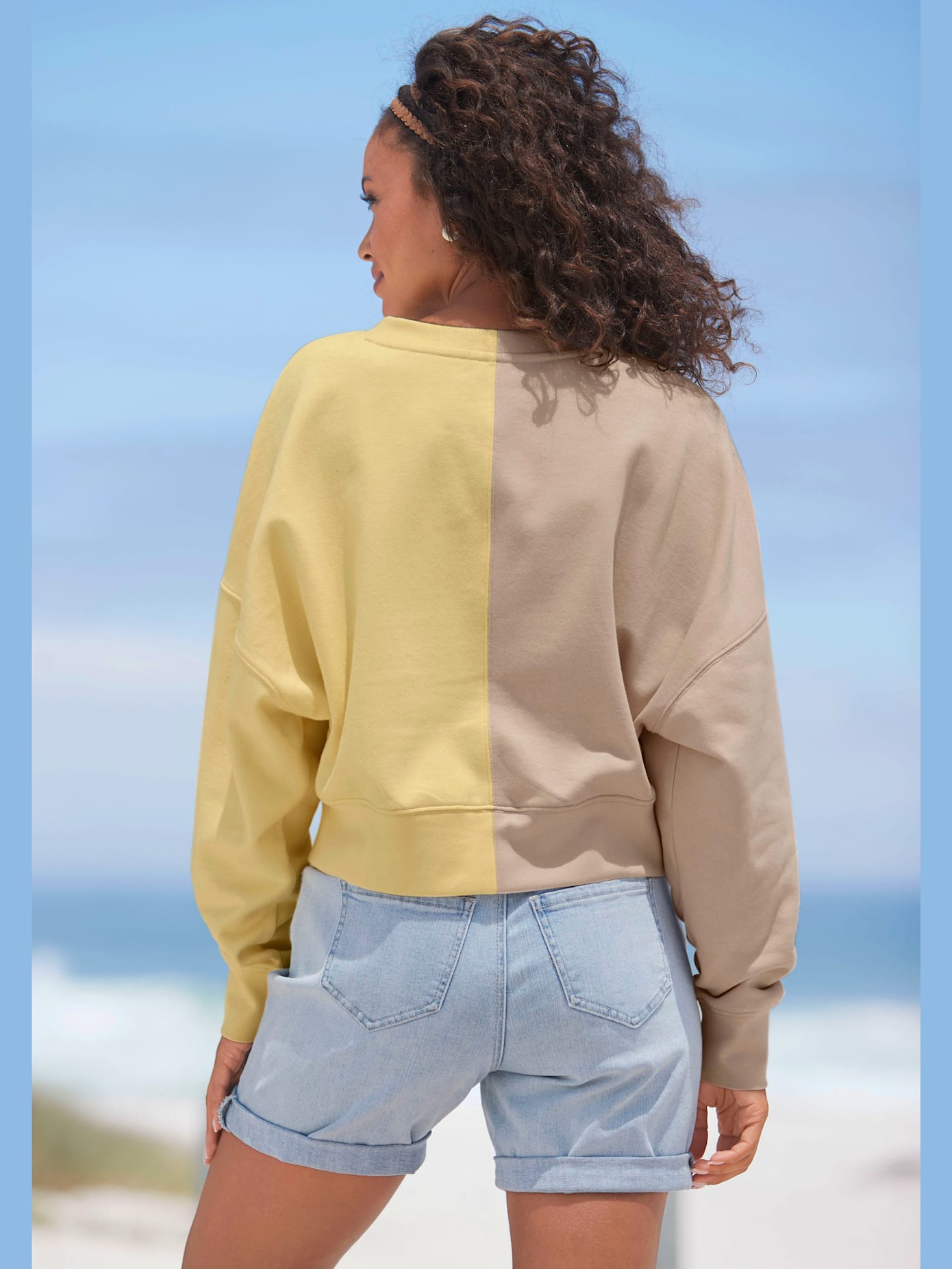 Short en jean stature standard