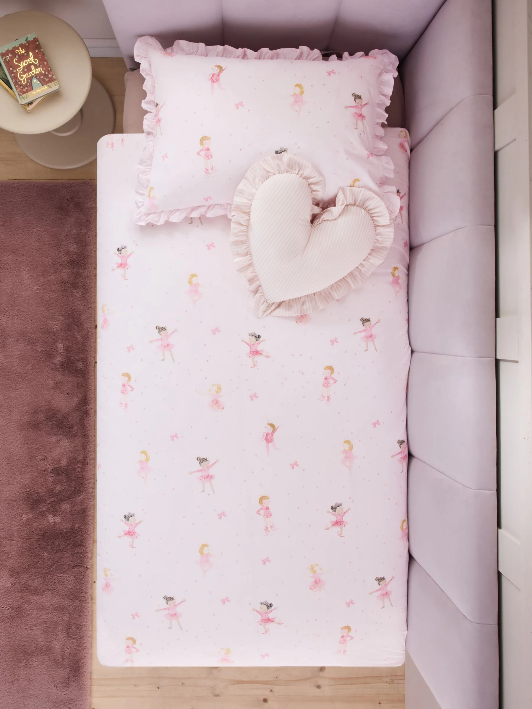 Superzachte 100% katoenen percale set van 200-draads dekbedovertrek en kussensloop