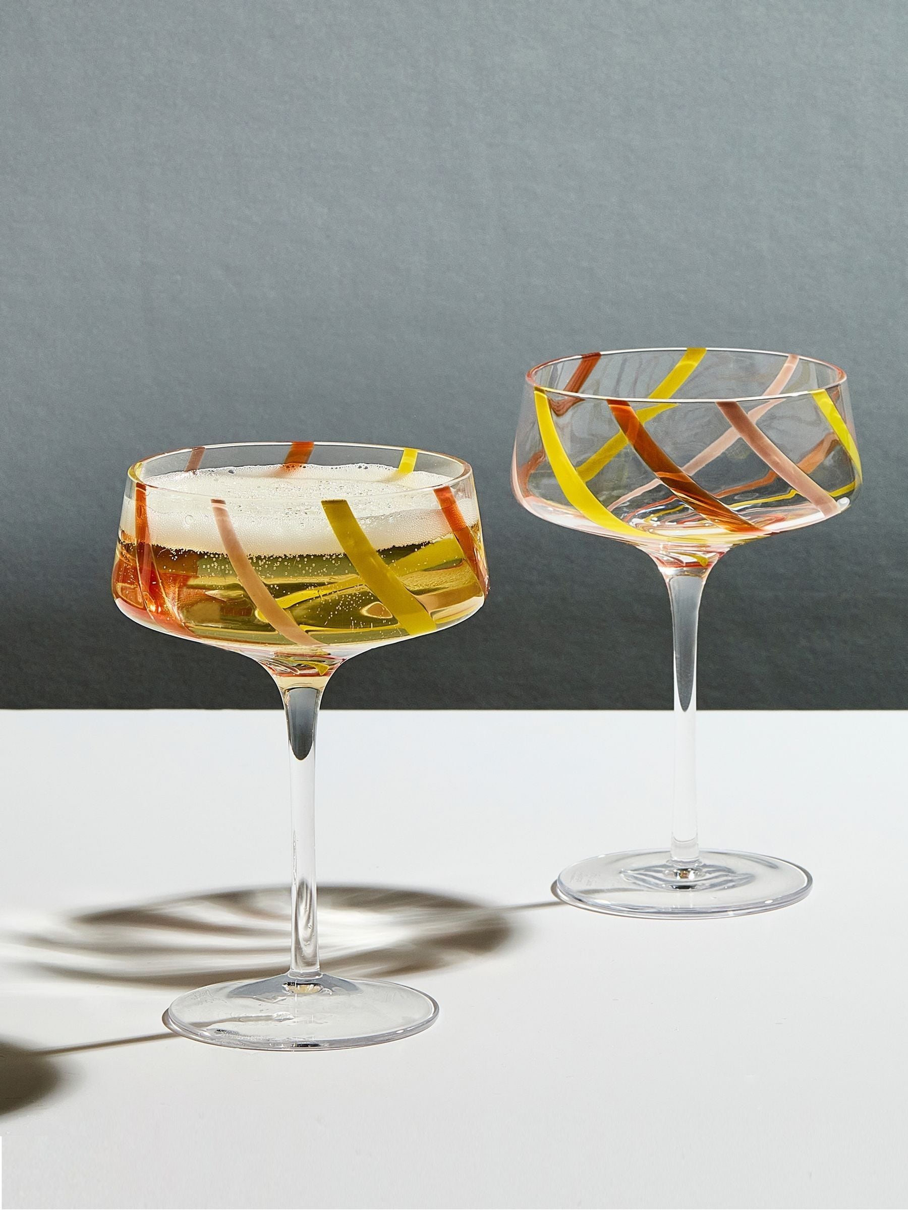 Anton Studio Designs set van 2 Rio champagnecoupes