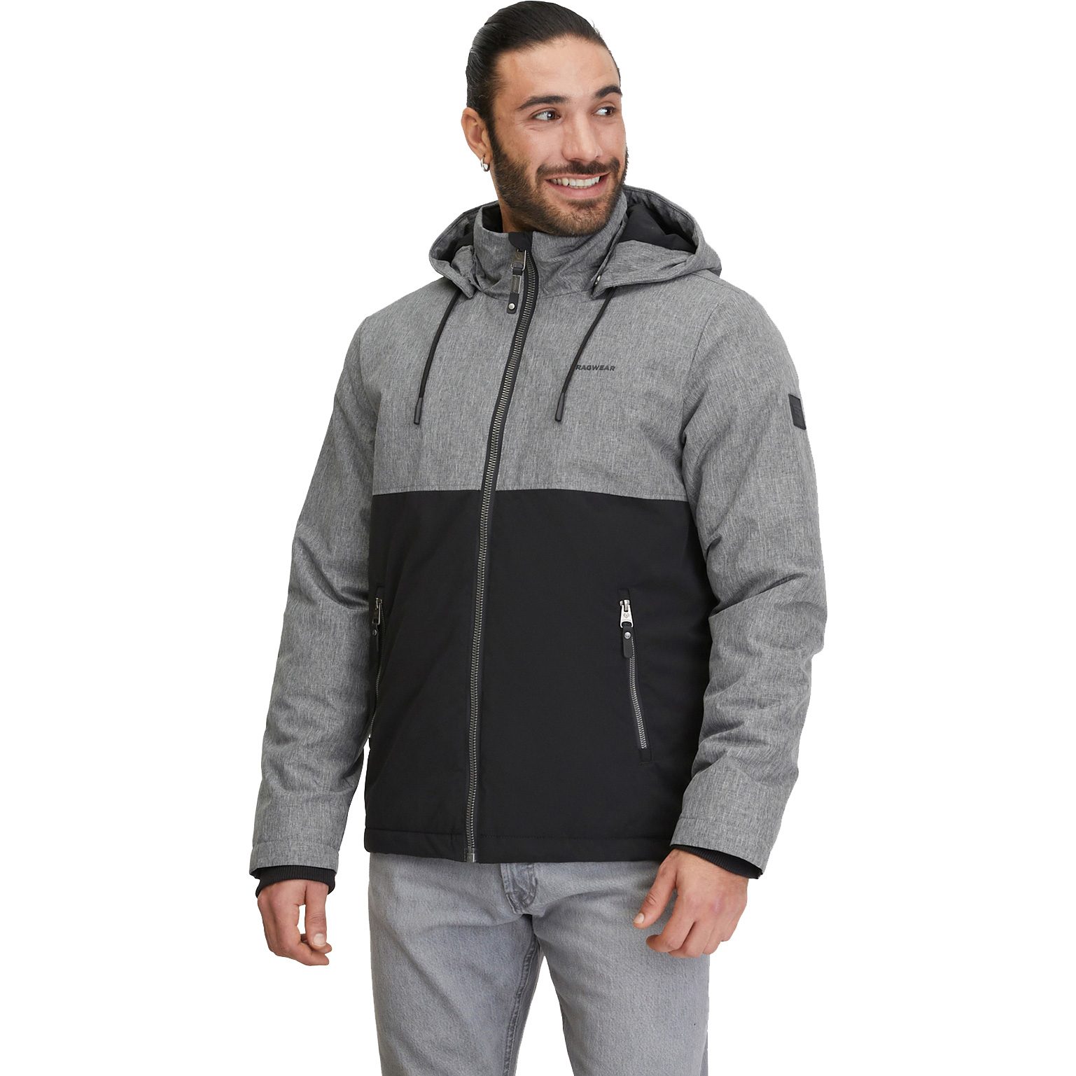 ragwear Roens Jacke Herren dunkelgrau