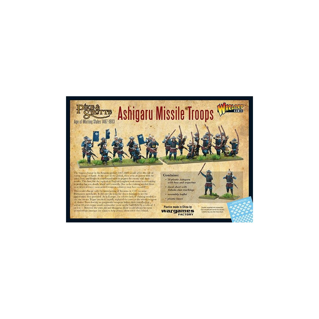 Pike & Shotte - Ashigaru Missile Troops