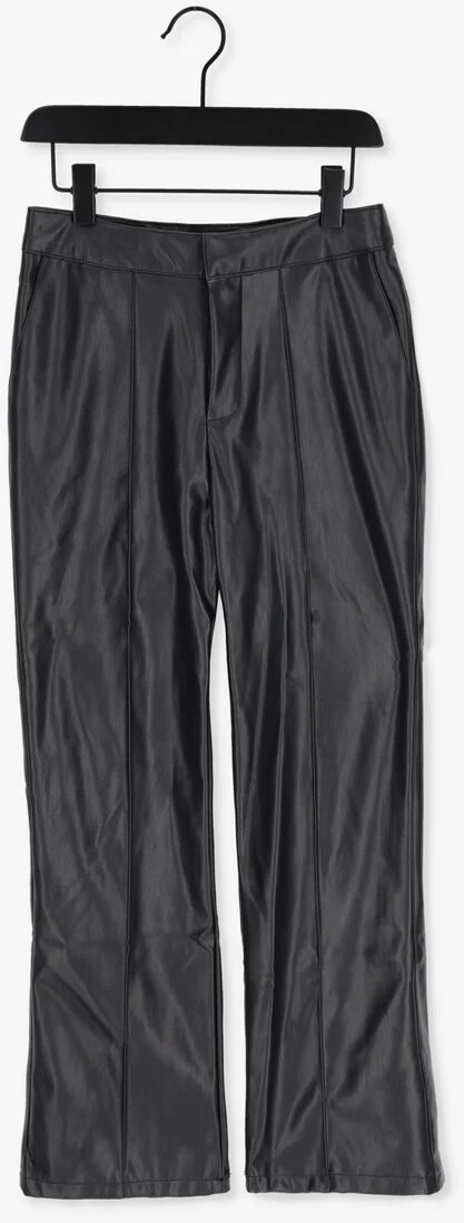 RELLIX zwarte rellix flared broek leather pants