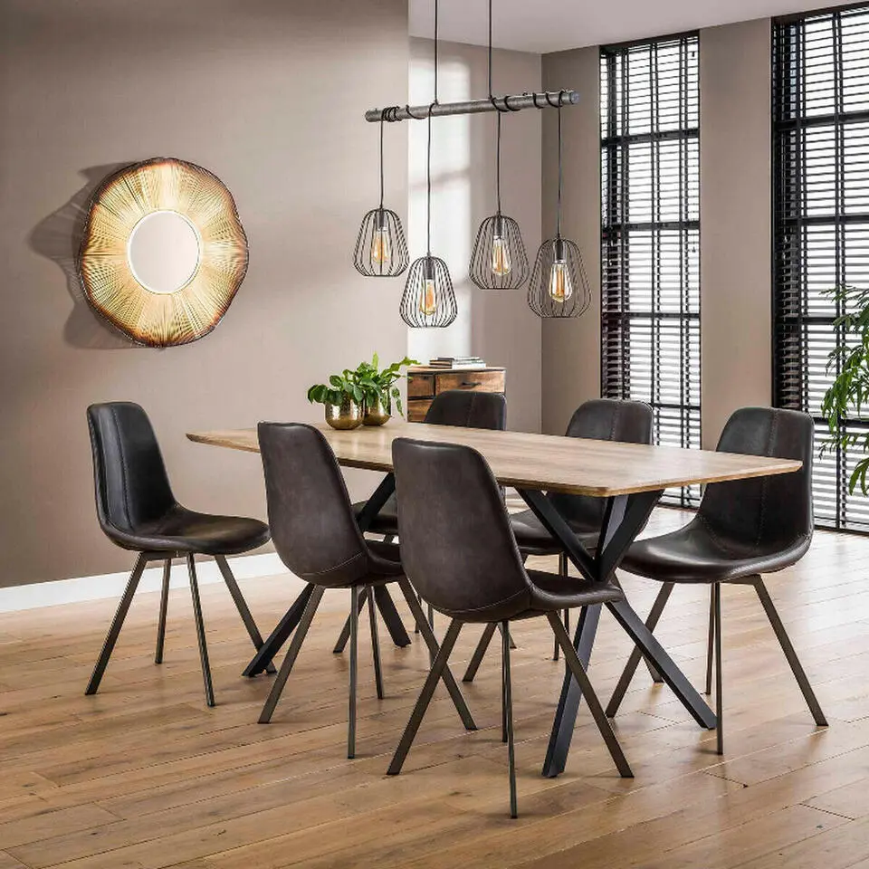 Fraaai - Hemlock eettafel eik 190 cm