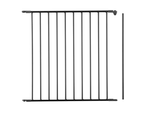 Baby Dan 67256-2600-12, Polyethylen, Stål, Sort
