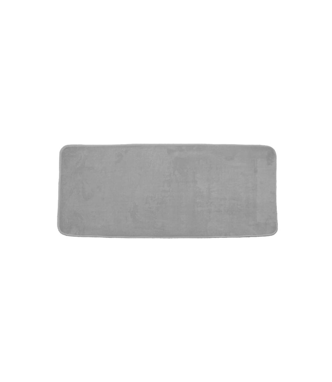 Tapis de Bain Microfibre Vitamine 50x120cm Gris Clair