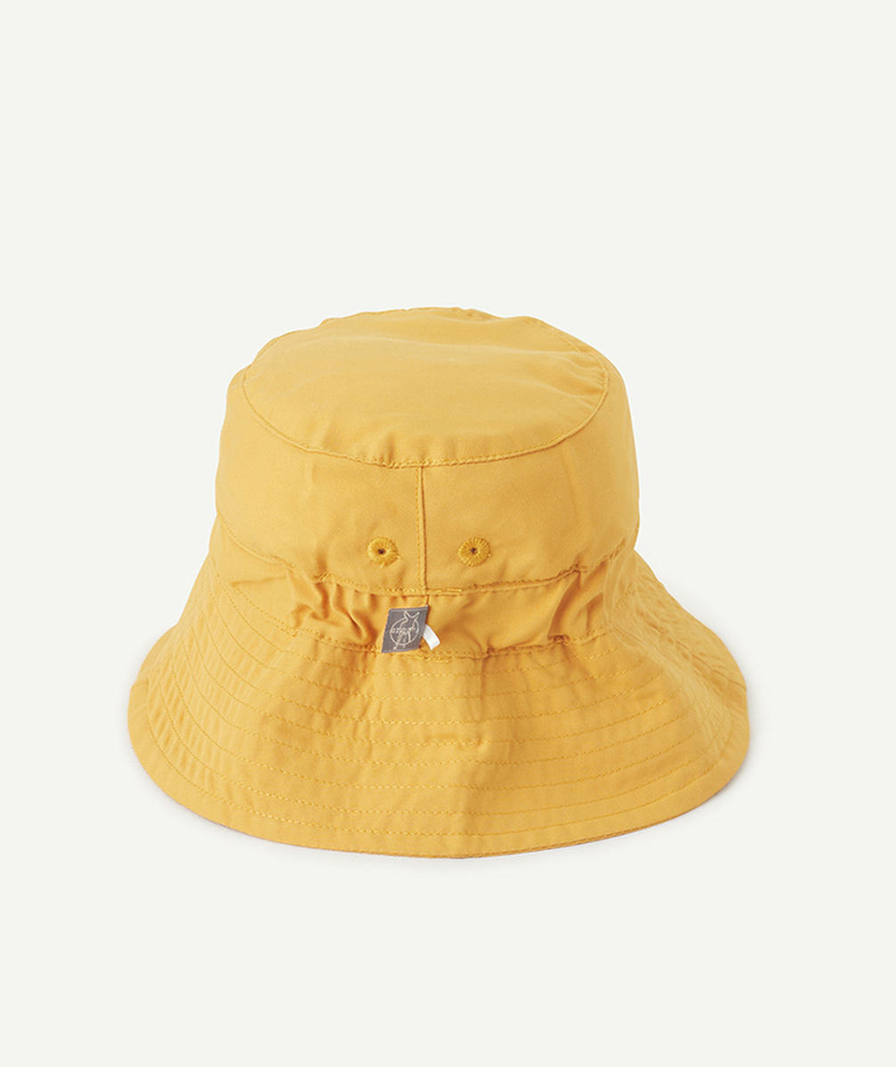 LASSIGBOB ANTI-UV BÉBÉ FILLE ORANGE AVEC CORDONS