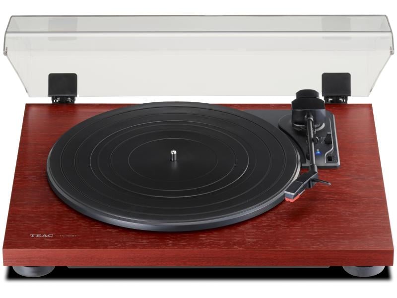 TEAC TN-180BT Kirschrot Bluetooth-Plattenspieler mit Tonabnehmer