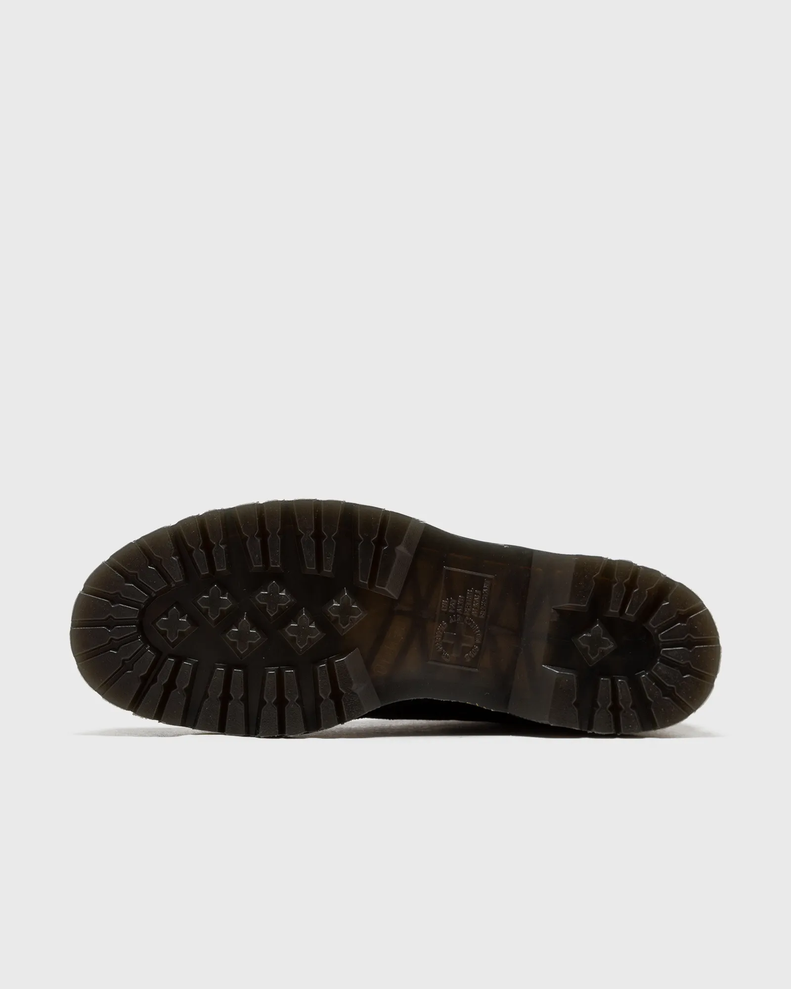 Dr.Martens Church Black Nubuck Shoulder+Nubuck Pebble Emboss