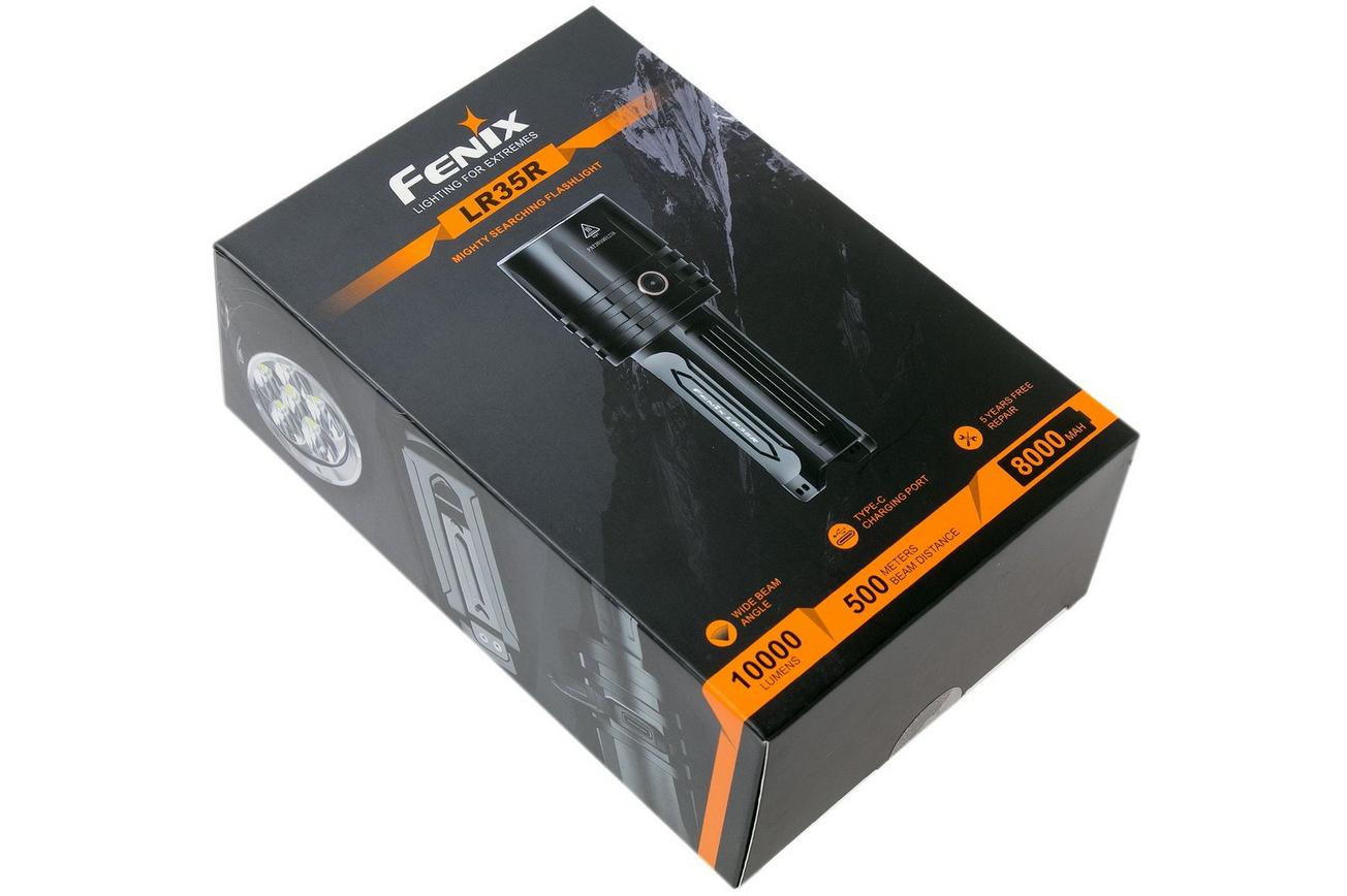 Fenix LR35R oplaadbare zaklamp, 10.000 lumen