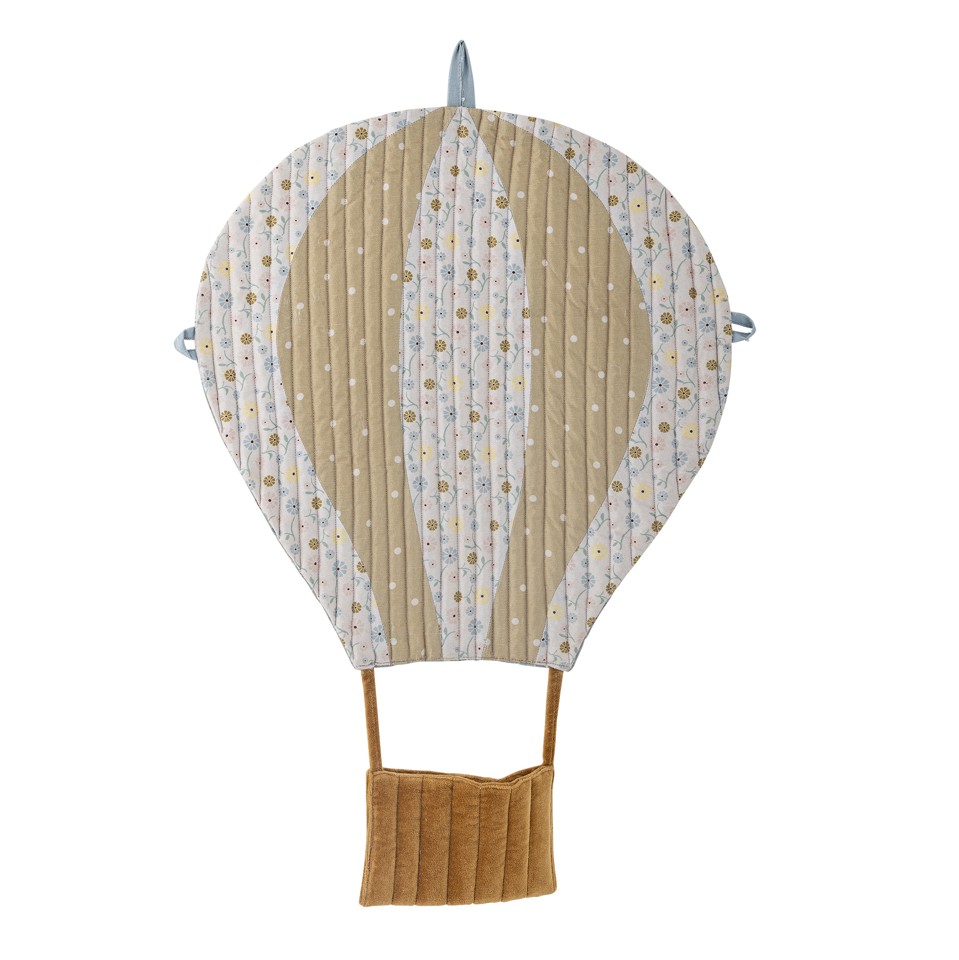 Bloomingville MINI - Ballon Vægdekoration - Blå - Polyester
