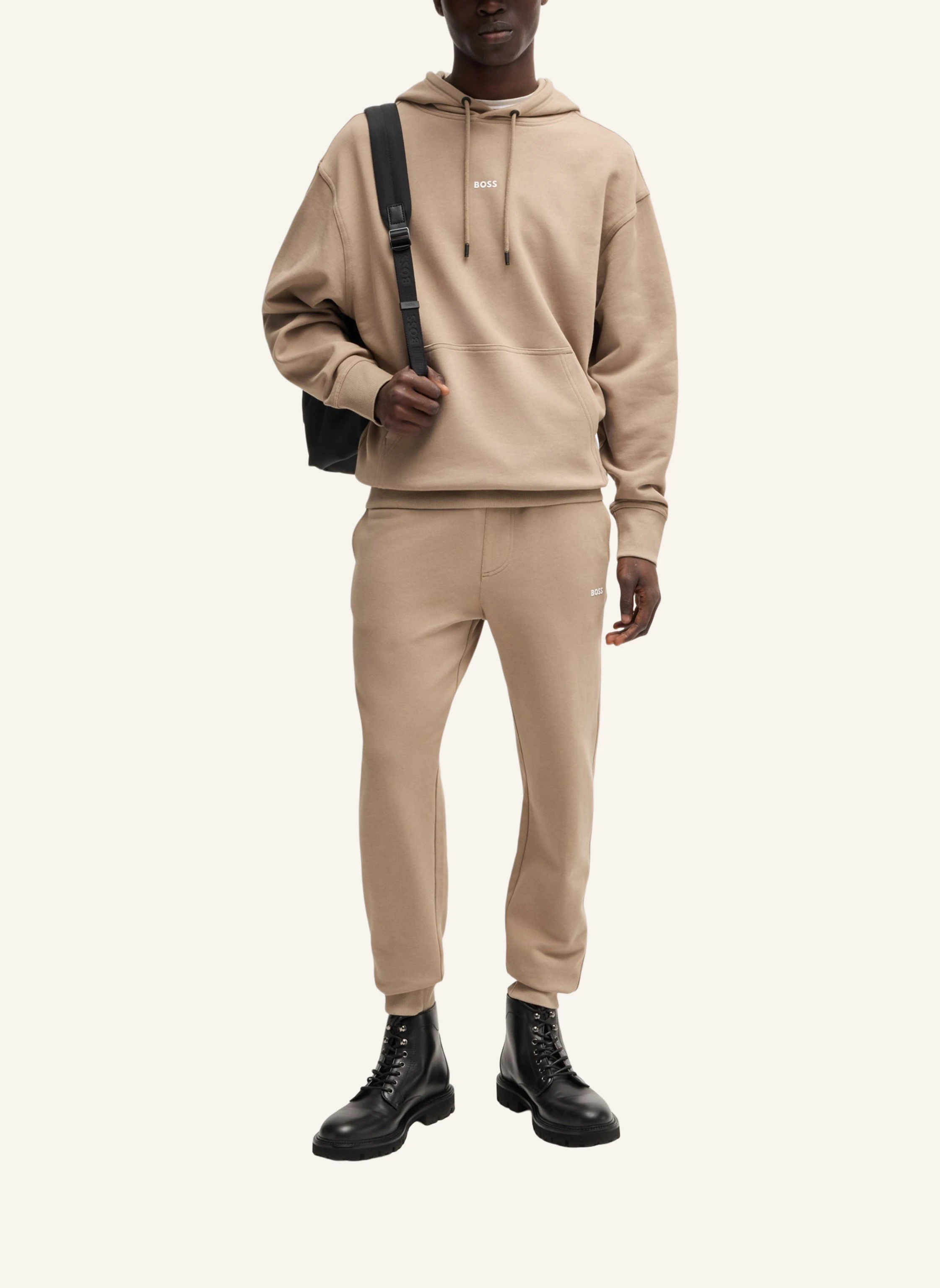 BOSS Sweatshirt TRACKSUITWESMALLHOOD Regular Fit
