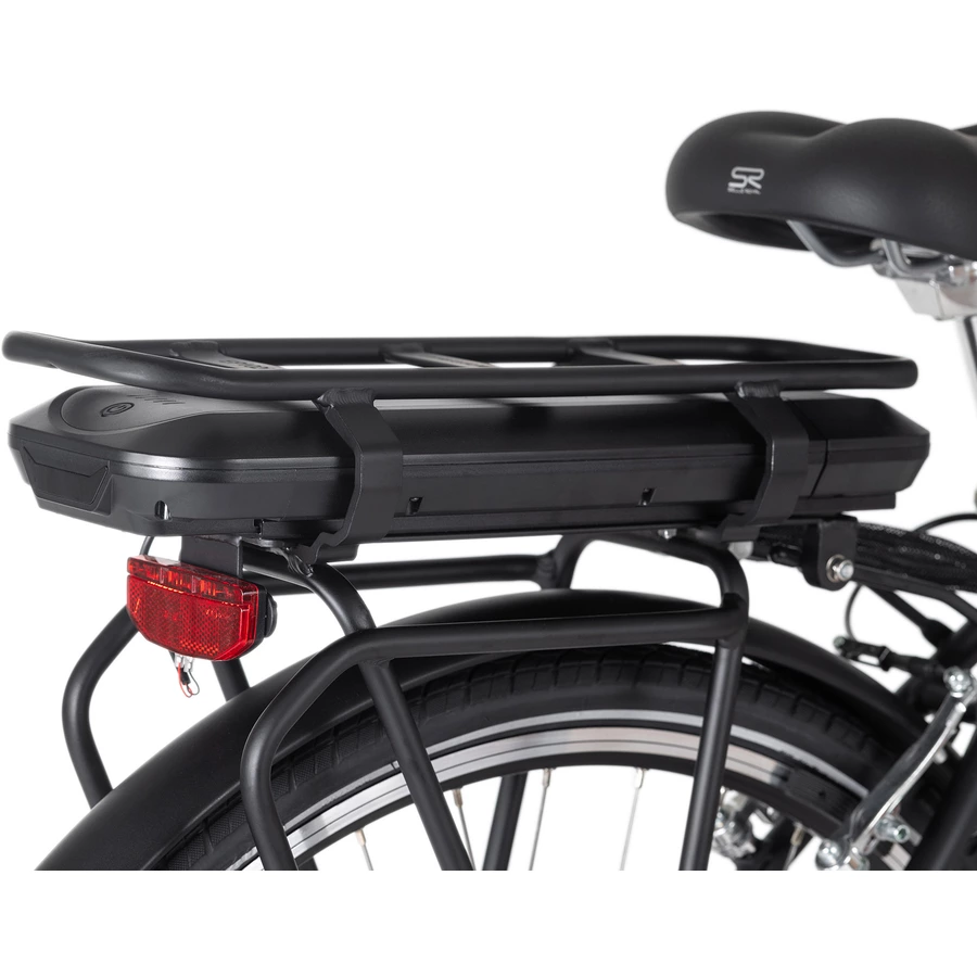 Adore E-Citybike 28'' Adore Cantaloupe Schwarz