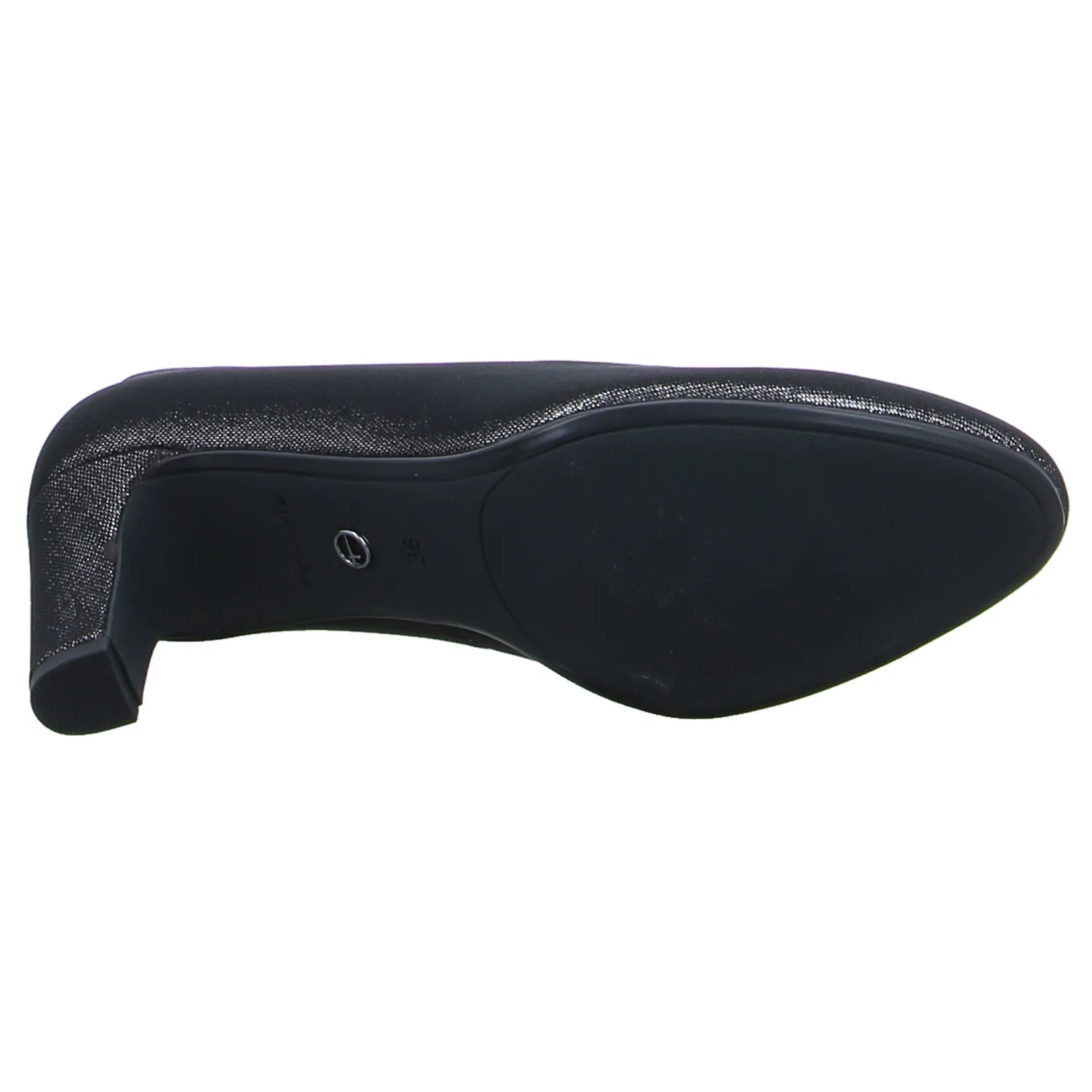TAMARIS Pumps Schwarz Textil
