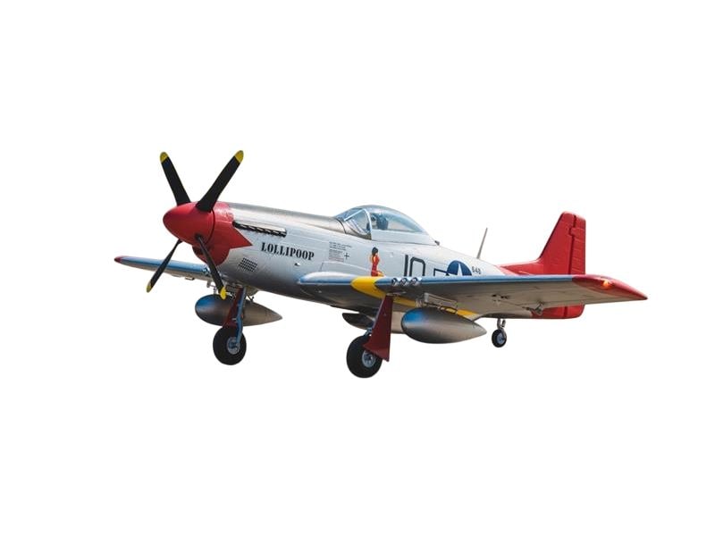 Arrows RC Warbird P-51 Mustang 850 mm PNP RC-Flugzeug mit Vector-Stabi