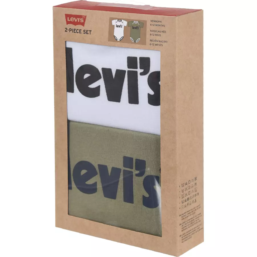 Levi's® Kids Body 2er Pack White
