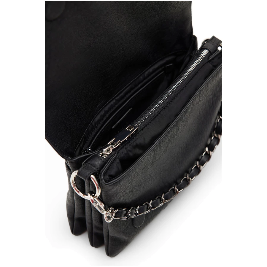 Desigual Mickey Rock Dortmund Flap 2 - Umhängetasche 25 cm black